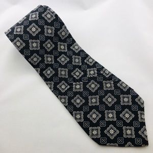 Unbranded black and gray and white necktie no tags